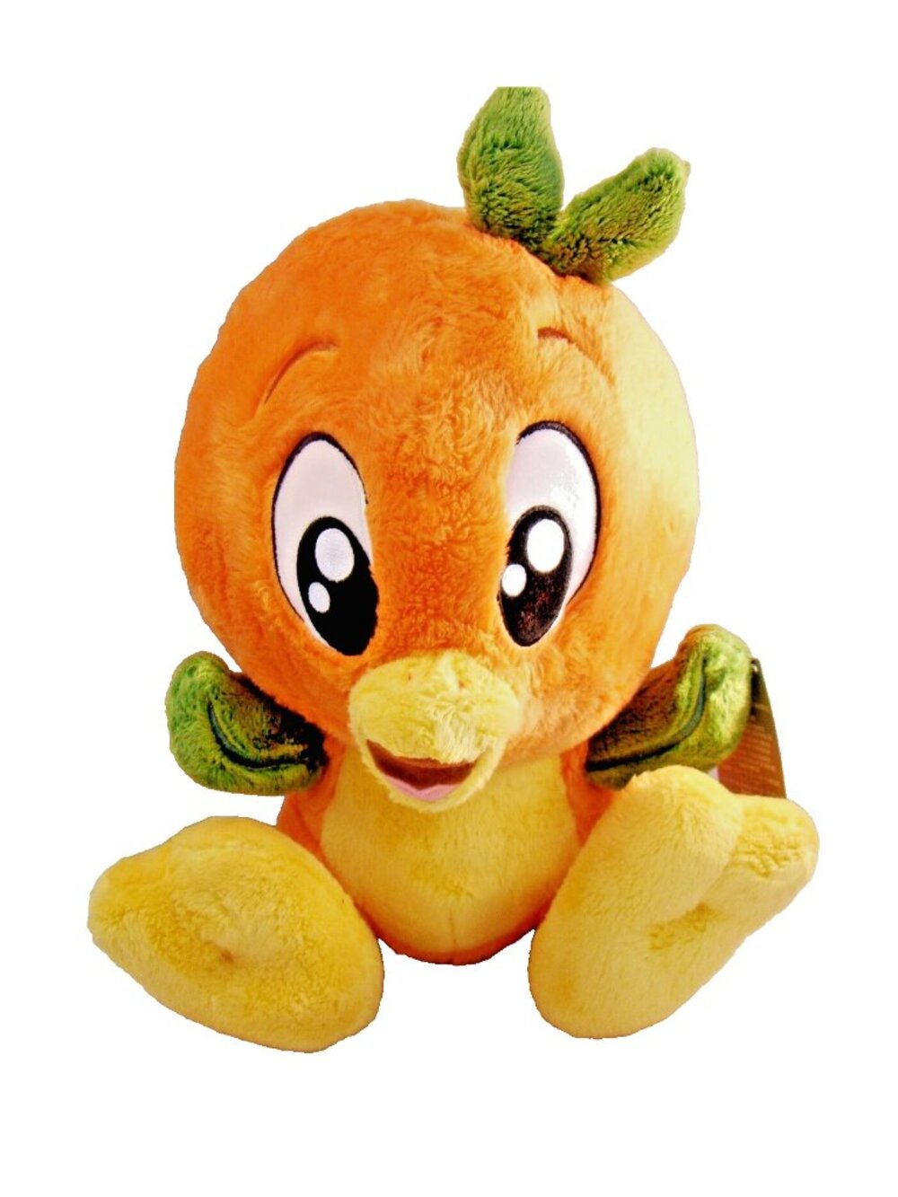 Disney Florida Orange Bird Plush Stuffed Animal Big Feet Scented 12" WDW New